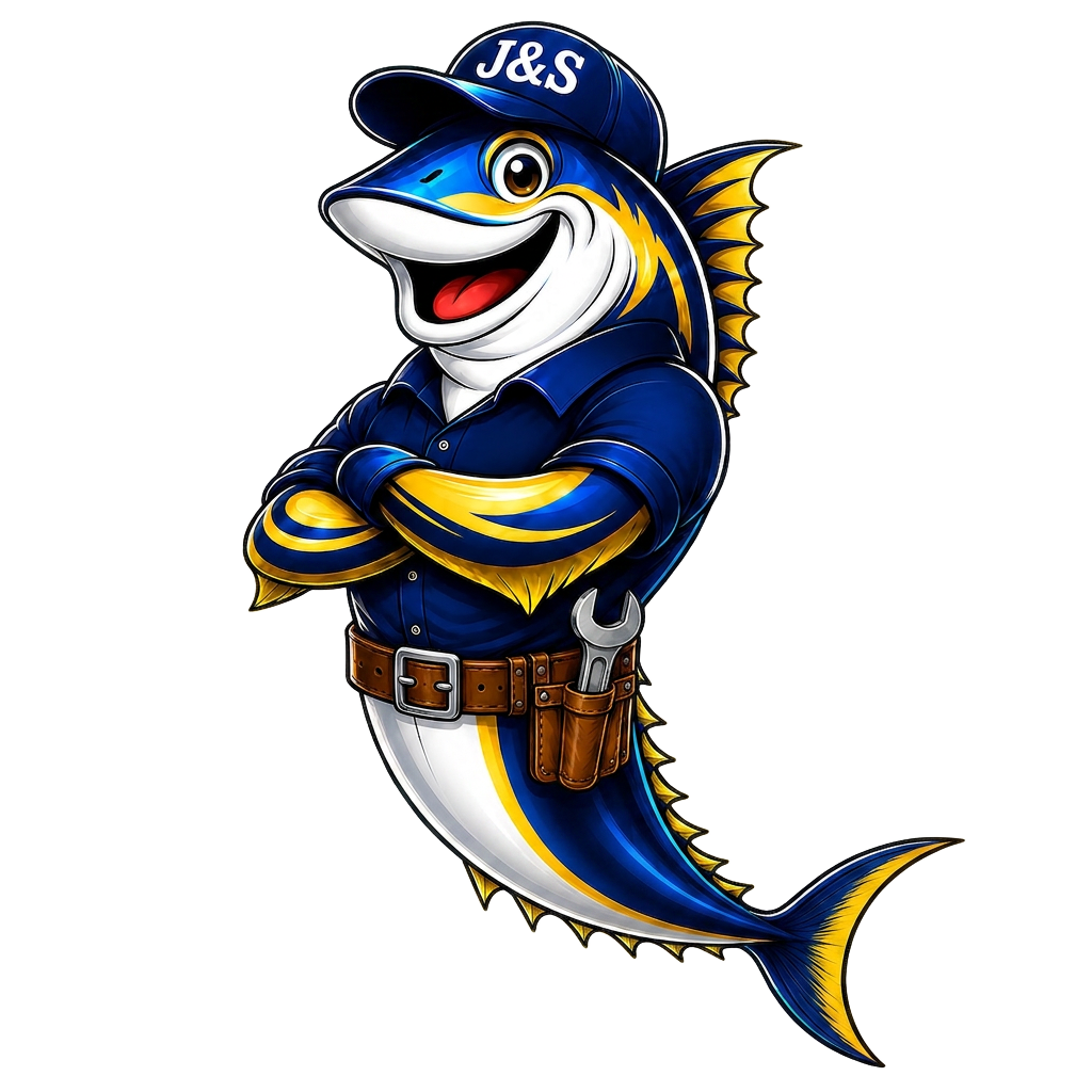 Charlie the Yellowfin — Jenner & Sons mascot